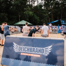 Bedruckte Bandenplatte